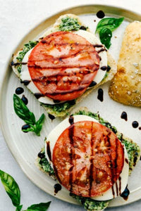 Caprese Sandwich with Basil Pesto