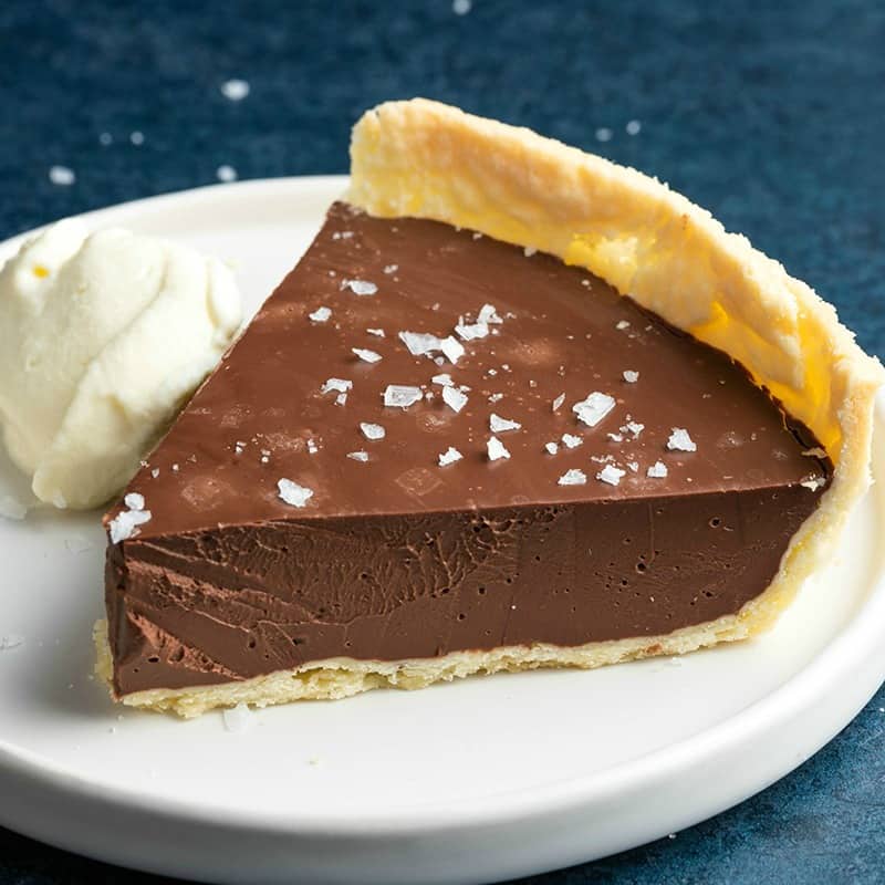 No Bake Chocolate Tart- Just 4 ingredients!